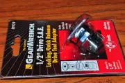 Danaher KD 9219 Wrench Drive Adapter 3/4" Hex to 1/2" Drive Square w/speed wheel