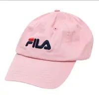 在飛比找蝦皮購物優惠-全新 FILA 老帽 棒球帽（粉色）夏日遮陽 網美少女