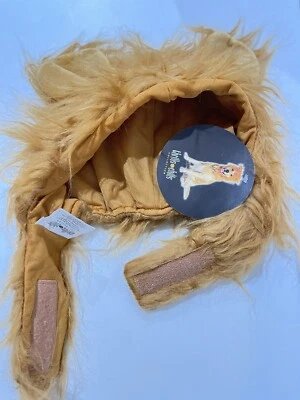 Thrills & Chills Large /X- Large Lion Headpiece Dog Halloween Costume