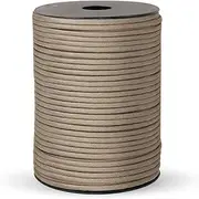CZ-XING Tent Rope 9 Strand Paracord 100m 550lb Reflective Parachute Cord for Outdoor Tent Survival Camping Climbing Strand Tent Rope for Clotheslines Strapping Rope Climbing (Beige)