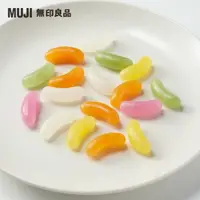 在飛比找momo購物網優惠-【MUJI 無印良品】小袋點心彩色雷根糖/55g