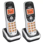 2x VTech 20050E Black DECT Home Cordless Phone Handset Telephone w/ Speakerphone