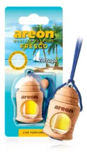 Areon Fresco FRTN22 Hanging Car and Home Air Freshener, Tortuga scent