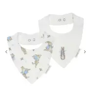 PETER RABBIT Bib Set 2 Pack BNWT