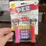 Disney Mickey Mouse And Minnie Mouse Set Of 2 Pez Dispensers NIB