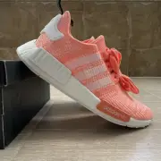 Women’s Size 6 Adidas NMD_R1 Runner Sun Glow White Peach Pink Coral Brand New
