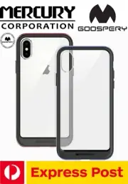 iPhone 7 / 8 Bumper X ShockProof Clear MERCURY Goospery Case