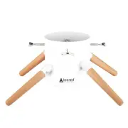 Christmas Tree Stand Base Xmas Modern Tree Metal Holder Stand for Real Tree F...