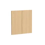 Kaboodle 600mm Oak Latte Modern Rangehood Doors - 2 Pack
