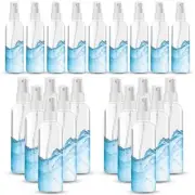 50PCS 4oz/120ml Small Spray Bottle, Clear Fine Mist Spray Bottle 50PCS-120ML