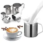 30-300ML Stainless Steel Milk Coffee Jug Latte Espresso Frothing Scale Pitcher