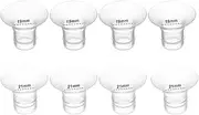 8PCS Flange Inserts 19mm/21mm,Compatible with Momcozy/Medela/Elvie/Spectra/Bellababy/TSRETE/kmaier Breast Pump Replacement Parts,for 24mm Flange/Shield of Most Pumps,Reduce 24mm to Other Size,4pc/size