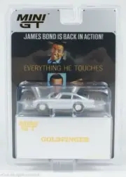 James Bond Mini GT #900 1/64 007 Aston Martin DB5 Goldfinger English Version