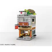 Loz LOZ Mini Blocks - Herbal Tea Shop Building Bricks Set 20 x 17 x 5 cm