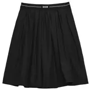 [MSGM] Elastic Logo Waistband Skirt