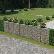 Gabion Wall Galvanised Steel 450x30x100 cm