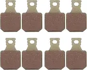 eMagTech 4 Pairs Bicycle Disc Brake Pads Compatible with Magura MT5 MT5E MT7 MT Trail Type 8.1 SH901 M5 M7 Disc Brakes Sintered Metal Cycling Components