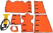 First Aid Air Splint Set, Can Be X-rayed, Multiple Combinations Emergency Vacuum Bone Fracture Immobilization Splint with Pump, Outdoor Camping First Aid Emergency Kit