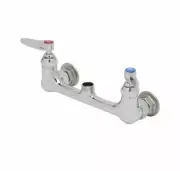 T&S B-0230- 062X DOUBLE PANTRY SWIVEL BASE FAUCET WITH 12" SPOUT WALL MOUNT