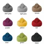 Bean Bag Chairs Couch Sofa Cover Indoor Lazy Lounger For Adults Kids 3 Sizes