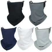 Outdoor Bandana Scarf Cycling Half Face Mask Cover Neck Gaiter Loop Ear Headband