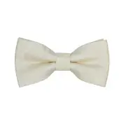Paisley Bow Ties for Men Kids, Classic Adjustable Pre-Tied Bowties Medium Beige