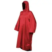 Trekmates Deluxe Poncho Raincoat Red Onesize