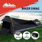 Weisshorn Camping Swag Single Biker Swags Dark Grey Water Resistant Ripstop
