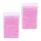 400 Pcs Nail Polish Glue Cleaning Cotton Pads Lash Extension