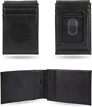 NFL New York Jets Laser Engraved Front Pocket Wallet, Black