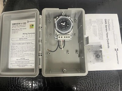 Intermatic Gmxsw-I-120 Electromechanical Timer,7-Day,Spdt