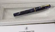 ASC ARMANDO SIMONI BOLOGNA MEDIO BLUE LA ROYALE CELLULOID LTD ED FOUNTAIN PEN