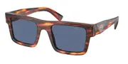 Prada PR 19WS 17R06A Men's Sunglasses Brown Size 52