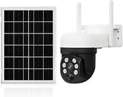 4MP Surveillance Solar Camera WiFi 2 * 2000mAh Battery Outdoor IP Camera PIR Motion Security PTZ Camera Cam