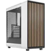 NEW Fractal Design North TG Clear Tint Mid Tower Case - Chalk White FD-C-NOR1C-0