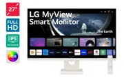LG 27 Full HD IPS Smart Monitor with webOS 23 (27SR50F-W)