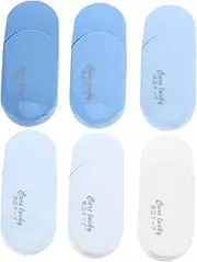 Veemoon 1 Set Cute Correction Tape Set Gradual Blue Correction Tape for School Office Use Effortless Modifications with Compatibility for Pens Pencils Essential Aesthetic Stationery