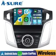 2+64GB Android 14 Car Radio Stereo For Ford Focus 2011-2018 CarPlay GPS Navi DSP (for: Ford)