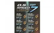O.S Speed Glow Plug RP7 24k Gold For Turbo Engine 6pcs