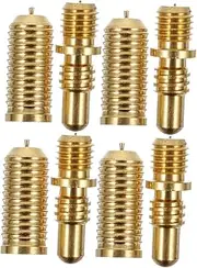 CORHAD Pool Cue Repair Parts 4 Pack Billiard Cue End Screws Cue Screw Sets for Pool Cue Extension Joint