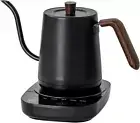 Electric Gooseneck Kettle 0.8L, 304 Stainless Steel Coffee and Tea Pot, Automati
