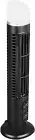 Desk Fan, Quiet Tower Bladeless Fan Anti Slip Pad 90 Degree Oscillating