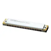 Tombo 1921S Chromatic Harmonica F Key Iwasaki Solo 21 Holes New