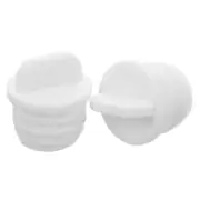 2 Pcs Rubber Mop Stopper Bucket Sealing Mopping Replacement Outlet Plug