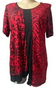 TS Taking Shape Plus Sz S 16 Start Up Top Stretch Crunkle Nwt Rrp $110