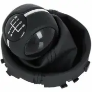 For Mini F54 F60 F55 F56 Since 2013- 5-Gang Gear Knob + Schaltmanschette Frame (for: Mini)