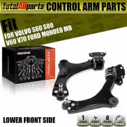 2x Lower Front Control Arm for Volvo V60 S80 S60 V70 Ford Mondeo MA MB 2.0L 3.2L (for: Ford)