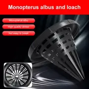 New Fishnet Finless Cage Eel Loach Fishing Catch Trap Pot Plastic Container USA