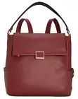 Kenneth Cole New York Christie Leather Backpack Port Wine Color MSRP $229