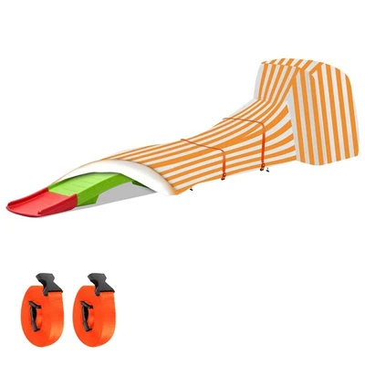 Kids Roller Coaster Cover, Orange, Waterproof, Oxford Cloth, Drawstring & Buc...